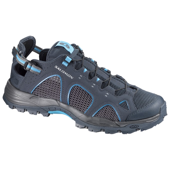 Zapato De Agua Salomon Hombre Azul Marino - Salomon Argentina TECHAMPHIBIAN 3 ,618407-KEW